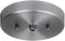 Globe Brushed Nickel Metallic 1 lights Pendant Canopy
