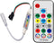 Vrabocry WS2812B WS2811 5050 RGB Led Strip Light Music Controller Mini 17Keys RF