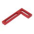 Rectangular 90 Degree Professional Positioning Ruler, Woodworking Clamping Square Measurement Layout Template Tool