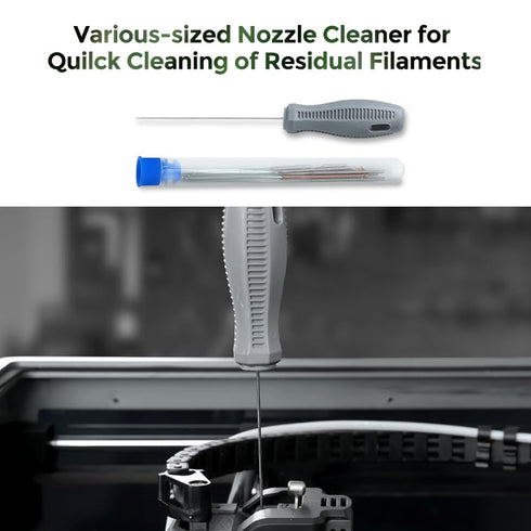 Creality 3D Printer Tool Kit, 74 Pcs Accessories for 3D Printer, Includes Nozzle Cleaners, Screwdrivers, Storage Bag