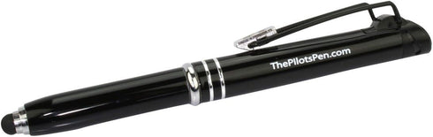 LED Pen for Pilots, Night Writer NAVIGATOR - Set of Two (2) LED Powered Ink Penlights