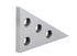 Accusize Industrial Tools 2 Pcs Solid Angle Plate Set - 30-60-90 Deg and 45-45-90 Deg
