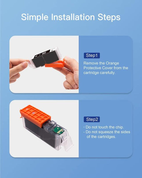 GPC Image Compatible Ink Cartridge Replacement for Canon 250XL 251XL, 14 Pack for Pixma Printers