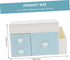 KICHOUSE Bedside Drawer Organizer - Versatile Plastic Storage Box for Office & Home