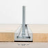POWERTEC 71614 Miter T Locking Bolts, Improved Flange Bolt & T-bolt Accessory for 3/4" x 3/8" Miter Gauge Slots, 10PK