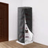 Floweringbeter Rotating shoe rack cover made of sturdy oxford fabric and PU coating, includes a UV resistant layer
