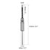 uxcell Square Hole Drill Bit, 5/16" High-Carbon Steel for Woodworking