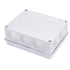 Zulkit Junction Box, ABS Plastic Waterproof IP65, Universal Electrical Project Enclosure, White 7.9 x 6.1 x 3.1 inch