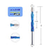 1/4 Inch Trimming BRD314C Spiral Flush Trim Router Bit Shank Spiral Router Bits with Nano Coated Downcut Template