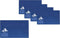 Legal Size Vinyl Document Folder with Clear Business Card Pocket, 5 Pack for Real Estate Agent Supplies