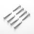 #14 x 1-3/4" (40 Pack) Flat Head Sheet Metal Screws, Self-Tapping Phillips Head Self Drilling Screws