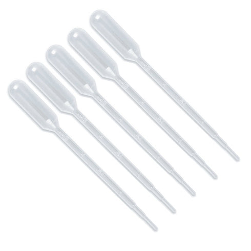 KINGLAKE Plastic Transfer Pipettes, 1ml, Essential Oils Pipettes, Pack of 100