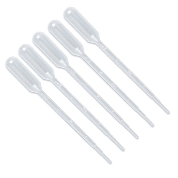 KINGLAKE Plastic Transfer Pipettes, 1ml, Essential Oils Pipettes, Pack of 100