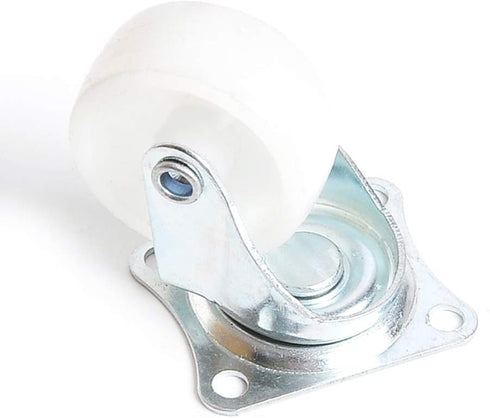 HOWDIA 1 Inch Swivel Caster Wheels, 360° Rotatable Rubber Base Trolley Wheels, 8-Pack Heavy-Duty Non-Marking Design