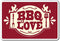 BBQ Love Decal Grill Chef Cook | Summer Food Party Barbeque | Indoor/Outdoor | 9" Tall