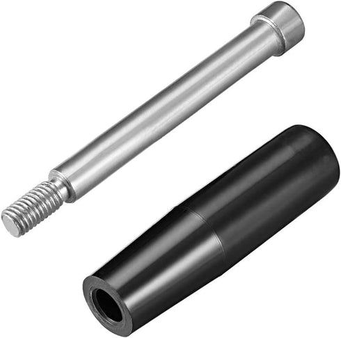 Revolving Handwheel Machine Handle, Male Threaded Stem M6, 5pcs for Milling Machinery
