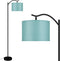 BoostArea Floor Lamp for Living Room,LED Arched Floor Lamp,Tall Modern Standing Lamp