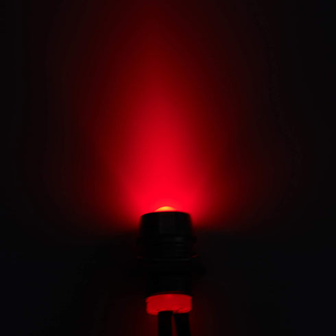 5 8mm 5mm 12V Bulb Chanzon pcs Panel Mount + LED Colored Red Pilot Diode Light (Diffused Round Lens) Universal Flush