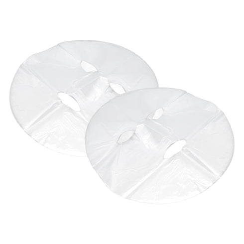 100pcs DIY Facial Mask Preservative Film Disposable Facial Paper Sheet Facial Mask Prevent Evaporation Retention Spa