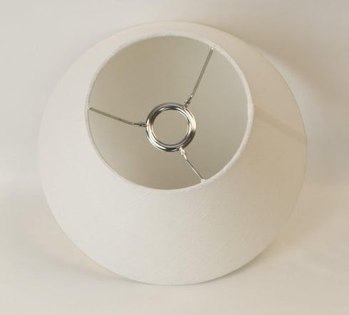 Urbanest 6 1/2-inch 12-inch 7 1/2-inch, Downbridge Uno-fitter Linen Lamp Shade, by by Off White