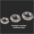 RWRAPS 5/10pcs M4 M5 M6 M8 M10 M12 M14 M16 M18 M20 304 Nut(10pcs,M18) Stainless Steel Thin Nuts Flat Tighting Hexagon