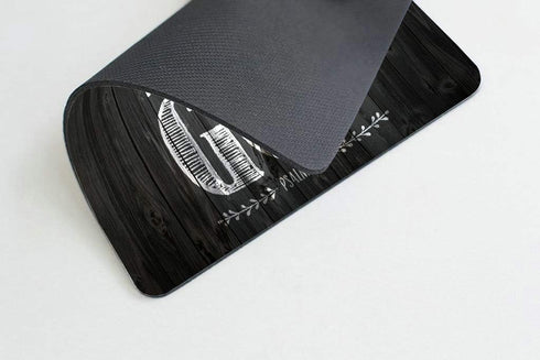 Christian Biblical Design Mouse Pad, Be Still and Know That I am God - Psalm 46:10, Non-Slip Rubber, 9.5 X 7.9 Inch