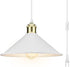 LYOOWNG Plug in Pendant Light, Bigger Hanging Lights with Plug in Cord