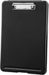ZCZN Plastic A4 Form Storage Box, Clipboard Case for School, Utility, Office, Medical Personnel, Black
