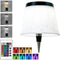 Wireless Bottle Lamp,Small Bedside Table Lamp,RGB LED Bottle Light with Remote Dimmable(RGB
