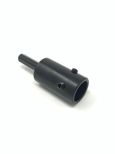 3/8" Drive Flat Round Chuck - Annular Cutter Bit Adapter Tool with 3/4" Female Shank for Drill Press & Milling Machines