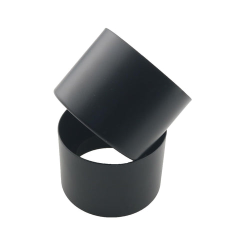 WELWIK 2PCS E26 E27 1-1/2 Inch 50mm/1.97inch Lamp Holder Shroud Ring Medium Base Metal Socket Lock Ceramic/Ceramic