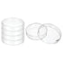 PATIKIL 90mm High Borosilicate Glass Petri Dishes with Lids, 5 Pcs for Lab Science Experiment