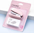 Pink Mini Stapler Hand Stapler with Staple Remover and 1 Box Staples, Cute Stationery for Students