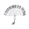 Stainless Steel Feeler Gauge - Dual Reading Combination Gap Thickness Measure Inch & Metric 0.127-0.508mm / 0.005