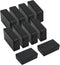 LeMotech Project Box 10 Pieces Black ABS Plastic Electrical Case Small Junction Box for Electronics 2.83 x 1.65 x 0.91
