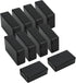 LeMotech Project Box 10 Pieces Black ABS Plastic Electrical Case Small Junction Box for Electronics 2.83 x 1.65 x 0.91
