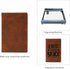 PYD Life 6 Pack Leather Notebooks - A5 Journal Lined Blanks, 5.8" x 8.3", 200 Pages for Work School