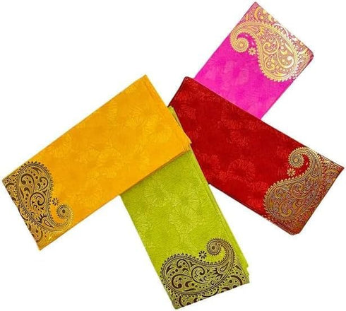 Shagun Envelopes Designer Set, Money Cash Gift Envelope (Pack of 5) for Indian Weddings, Engagements, and Birthdays