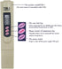 Digital TDS Meter Water Tester, PPM Water Quality Tester for Drinking Water, Swimming Pools, Aquariums (Grey)