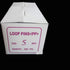 5000 pcs 5" Loop Lock Security Fasteners- Snap Lock, Natural by Acuteye