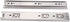 3 (12 inches Stainless Steel Drawer Slide Rail, Sections Full Extension Soft Close Drawer Slides Glide Device Furniture