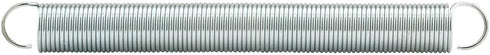 Prime-Line SP 9665 Extension Spring, Nickel-Plated Finish, 0.028 GA x 5/16 In. x 3 In., Closed Single Loop (2 Pack)