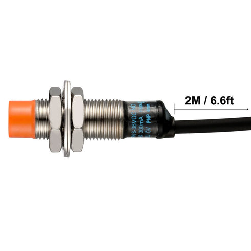 uxcell 4mm Inductive Proximity Sensor Switch Detector PNP NO DC 6-36V for 3D Printer Probe