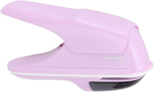 Stapleless Stapler, No Staple Hand Stapleless Tool for Office School, Binding Up to 8 Sheets of 70g Copy Paper, Purple