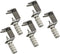 yayalele 5pcs Dental Standard Wrench Bur Handpiece Needle Remover Dental Material Lab Equipment