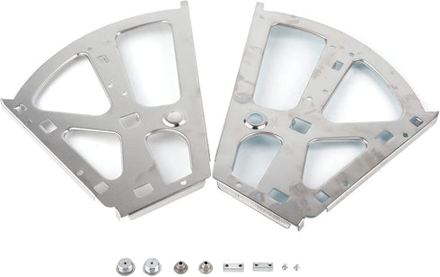 Topyond Stainless Steel Shoes Drawer Cabinet Hinges,Turning Rack Replacement Fittings for Shoe