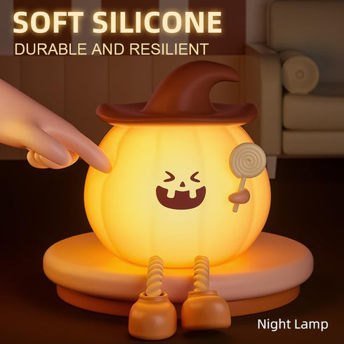Generic Personalized Pumpkin Night Light for Kids,Aesthetic Cool Weird Cute Stuff Things Kawaii Gift,Nursery Baby