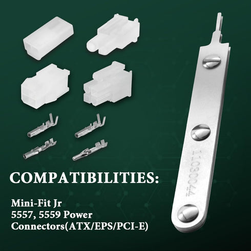 11030044 Pin Extractor Tool for Mini-Fit Series Terminal, ATX Connector Removal Tool for Computer Maintenance
