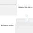 YINUOYOUJIA 50 Packs A7 Envelopes, 5x7 Self Seal Cards, Square Flap for Wedding, Baby Shower, Mailing