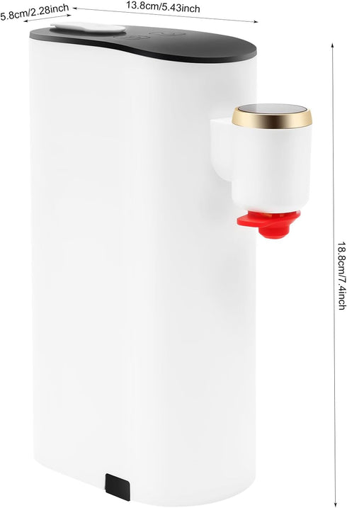 GXFCHYL 5 1500W Instant Hot Water Dispenser Bottle Warmer Formula Dispenser Mineral/Bottled Water Dispenser Mini Water